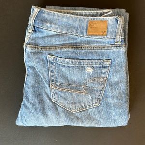 American eagle favorite boyfriend, jeans